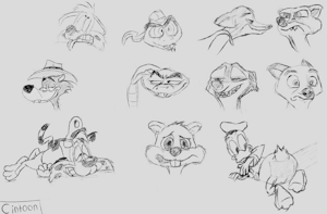 Summer Sketches by Cintoon