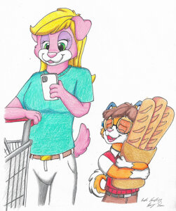 Helping out by SilverSimba01