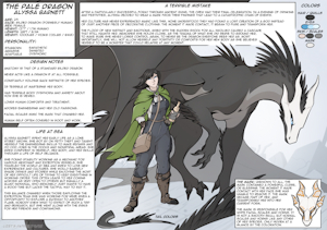 Character Dossier: Alyssa Barnett by Lizet
