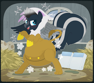 Griffon Onesie Grief~ by Tenerius