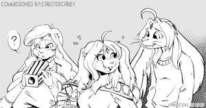[COMMISSION] - After Movie talk! by CanisFidelis