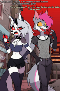Walking The Streets by BlazeLupine