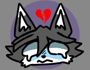 Broken heart by ZeroTheWolfOmega