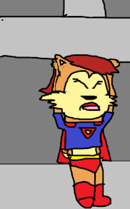Super Squirrel Stops A Crusher by jeremycrimson
