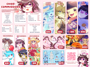 2026 commission sheet (OPEN) by myaoduixa