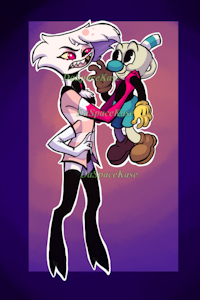 Hazbin Hotel + Cuphead: Huh... by SpaceKase