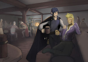Drinks on me! by SavageSwashbuckler