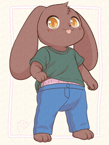 Diaper Peek by irorabbit
