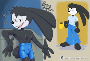 Oswald the Lucky Rabbit by Pepamint0