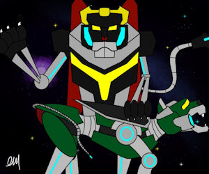 Voltron: Legendary Defender - Naughty Green Lion by CheetorPrime