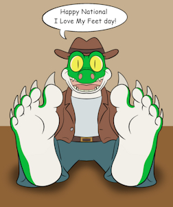 National I Love My Feet Day 2025 by Cregon