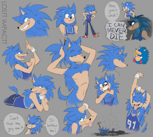 sanic de horjheg by losttimpactt