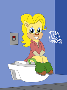 Bartleby Potty Time by matiasdiaz3524