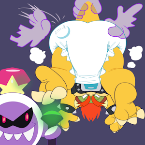 Bowser Koopa_Diapered by King Boo by ShadeKoopa