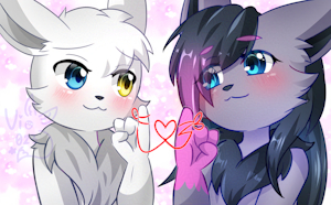 YCH - Red Thread of Fate by Vio023