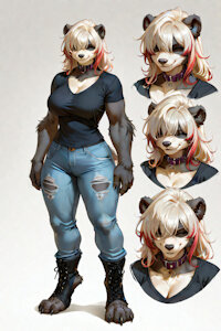 Katya the Pangoro by scorpianpp
