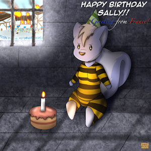 HAPPY BIRTHDAY ! by Drakethefox