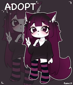 [OPEN] ADOPT emo cub:3 by flamu19