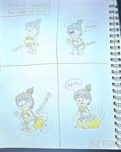Dennis and Gnasher - Bea finally soils her diaper by DIO46575832
