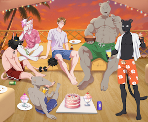 Sweet Treats and Summer Breeze [Birthday Commission] by SamashTommy