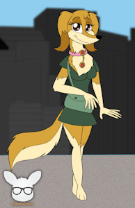 Anthro Honey by KendraEevee