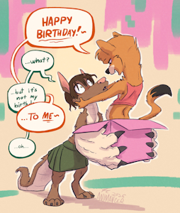 Birthday Bean by Animancer