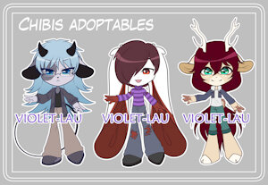 Chibis Adoptable male - OPEN by violetlau
