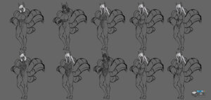 2025 07 28 Kitsune  slave suits sfw by DrQube