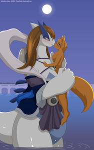 [Commission] Lugia x Ninetales by WinickLim