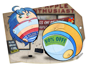 (C) Panty 4 Sales Half Off by InflateResponsiblyIB