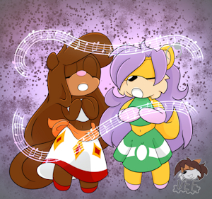 Singing Maidens by VeeMomo