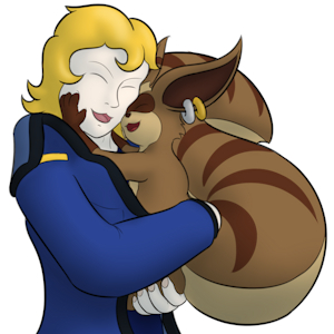 Rover and Frazone in Love by LittleRover