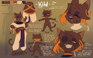 Ref Sheet 2025.8 - Kihl by mvSnake