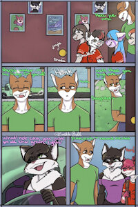 Hanging out page 1 by Masterofall