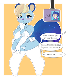 Aminal crossed by Kloudmutt