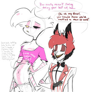 Pregnant Angel Dust (RadioDust) by demonhoe