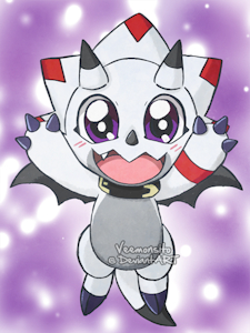 [GiftArt] Crayon Chibis by Veemonsito