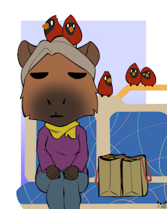 VixenLogic0113.5 - Crowded Commute by foxboy83