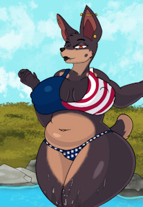 Dip in the pool by Spoldier