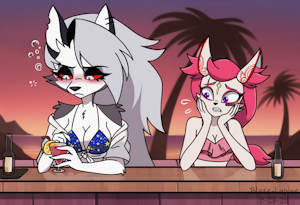 Drunken Connection by BlazeLupine