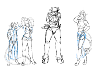 [WIP Halloween2025] Monsters by ZarekKayne