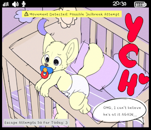 Open YCH 655 - Escape Alert (unlimited slots available) by UniaMoon