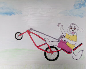 Jason Braxton's Modified Wheelie Cycle by bustercougar