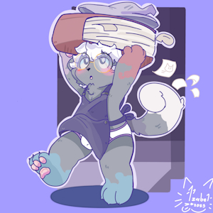 Twitter comission! Briefs witch boy with books by HHRacatsssHH