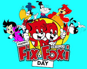 Happy Fix & Foxi Day 2025 by CartoonFoxArt2002