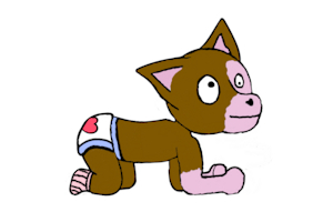 Try at drawing a toddler cub by Romulus64