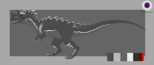 Black Rock Ceratosaurus Adopt-OPEN by ChaosEye