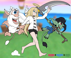 Angel & Goblinoids - By RachelTheFictionkin by RachelTheFictionkin