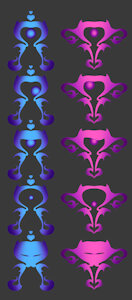Womb Tattoo Twins by Danaume