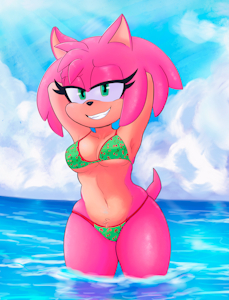 Summer Amy by CatTrap17